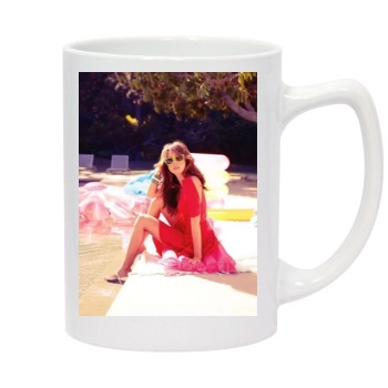 Jessica Alba 14oz White Statesman Mug