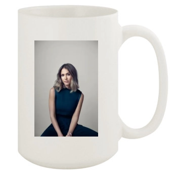 Jessica Alba 15oz White Mug