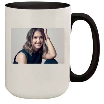 Jessica Alba 15oz Colored Inner & Handle Mug