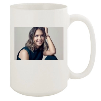 Jessica Alba 15oz White Mug