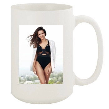 Jessica Alba 15oz White Mug