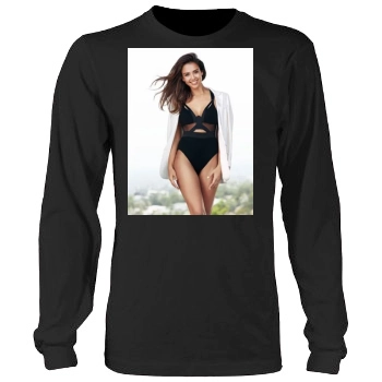 Jessica Alba Men's Heavy Long Sleeve TShirt