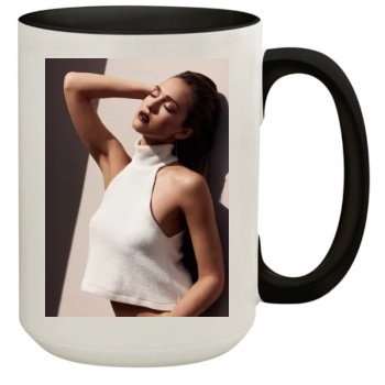 Jessica Alba 15oz Colored Inner & Handle Mug