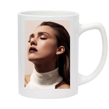 Jessica Alba 14oz White Statesman Mug