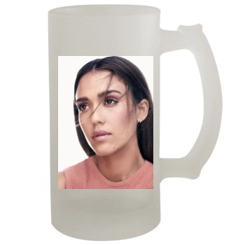 Jessica Alba 16oz Frosted Beer Stein