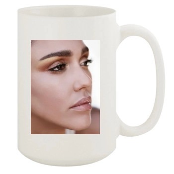 Jessica Alba 15oz White Mug