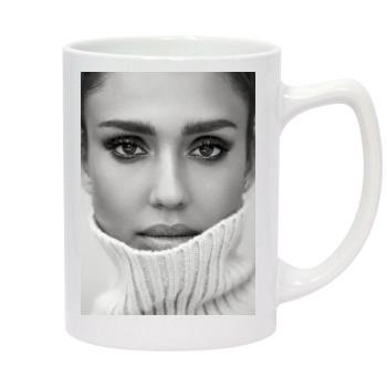 Jessica Alba 14oz White Statesman Mug