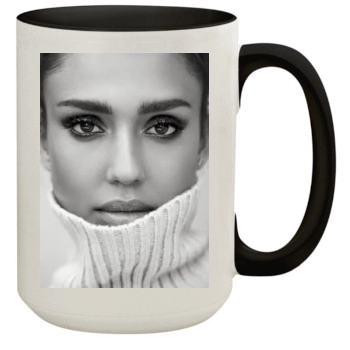 Jessica Alba 15oz Colored Inner & Handle Mug