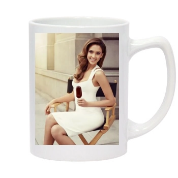 Jessica Alba 14oz White Statesman Mug