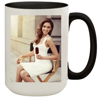 Jessica Alba 15oz Colored Inner & Handle Mug