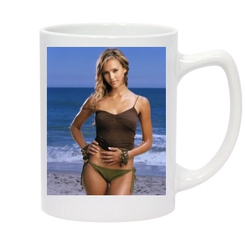 Jessica Alba 14oz White Statesman Mug