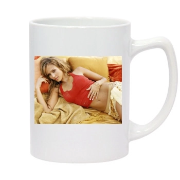 Jessica Alba 14oz White Statesman Mug