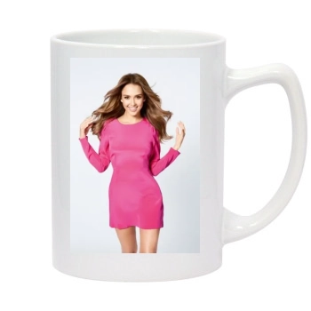 Jessica Alba 14oz White Statesman Mug