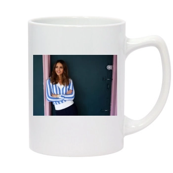 Jessica Alba 14oz White Statesman Mug