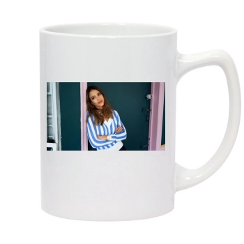 Jessica Alba 14oz White Statesman Mug