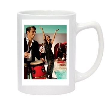 Jessica Alba 14oz White Statesman Mug