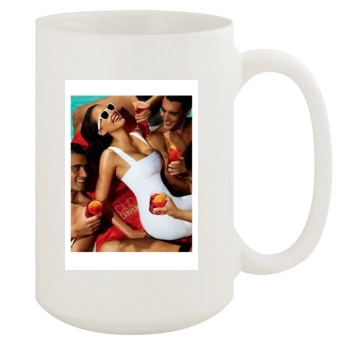 Jessica Alba 15oz White Mug