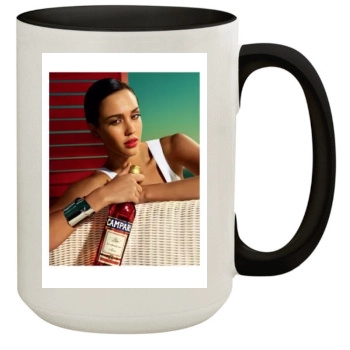 Jessica Alba 15oz Colored Inner & Handle Mug