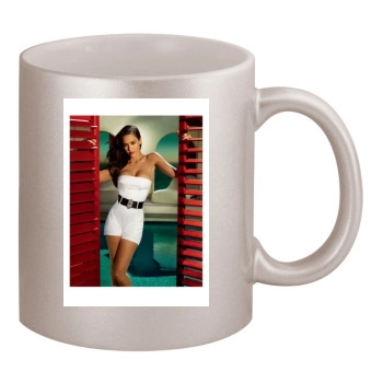 Jessica Alba 11oz Metallic Silver Mug