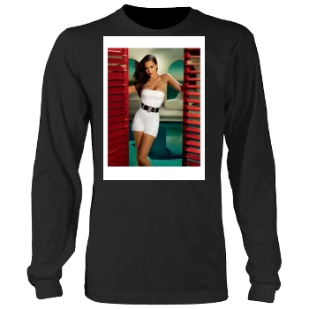 Jessica Alba Men's Heavy Long Sleeve TShirt