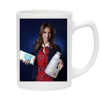 Jessica Alba 14oz White Statesman Mug