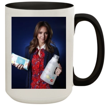 Jessica Alba 15oz Colored Inner & Handle Mug