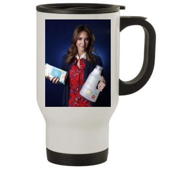 Jessica Alba Stainless Steel Travel Mug