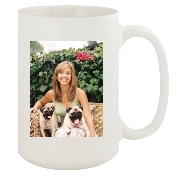 Jessica Alba 15oz White Mug