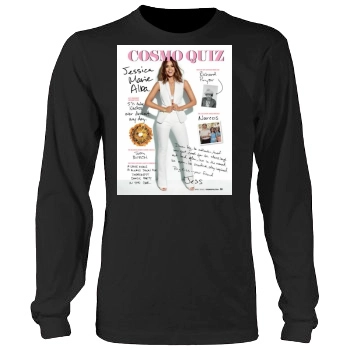 Jessica Alba Men's Heavy Long Sleeve TShirt