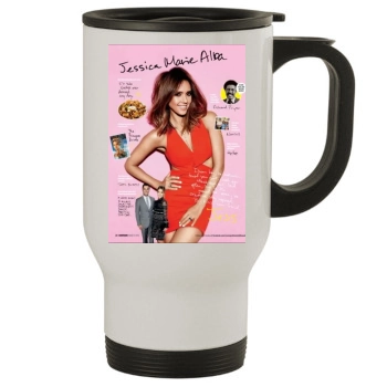 Jessica Alba Stainless Steel Travel Mug