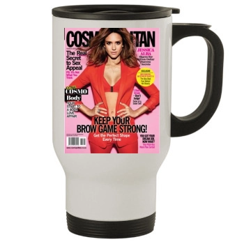 Jessica Alba Stainless Steel Travel Mug