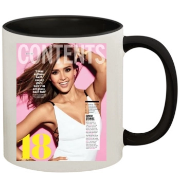 Jessica Alba 11oz Colored Inner & Handle Mug