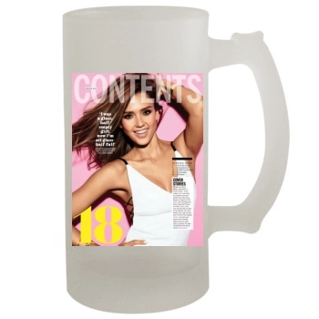 Jessica Alba 16oz Frosted Beer Stein