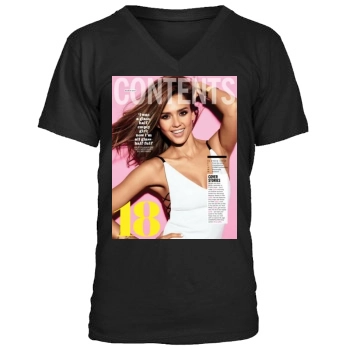 Jessica Alba Men's V-Neck T-Shirt