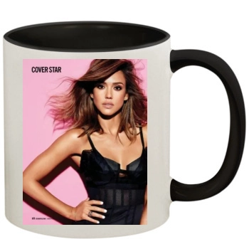 Jessica Alba 11oz Colored Inner & Handle Mug