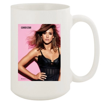 Jessica Alba 15oz White Mug