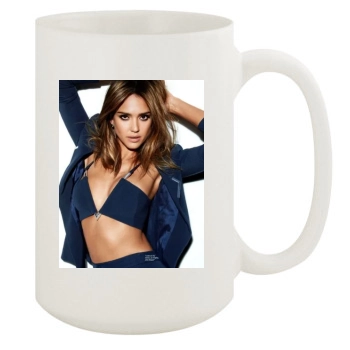 Jessica Alba 15oz White Mug