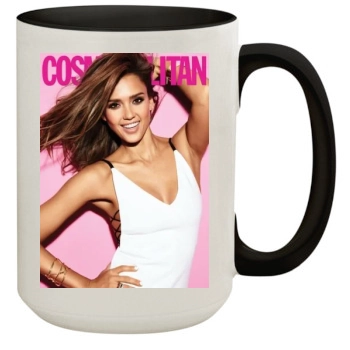 Jessica Alba 15oz Colored Inner & Handle Mug