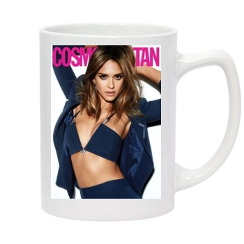 Jessica Alba 14oz White Statesman Mug