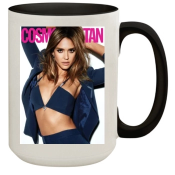 Jessica Alba 15oz Colored Inner & Handle Mug