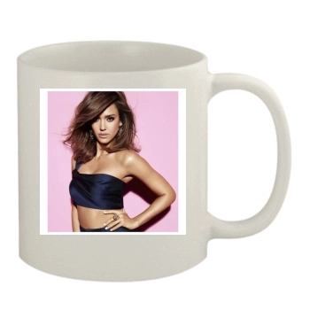 Jessica Alba 11oz White Mug