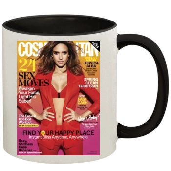 Jessica Alba 11oz Colored Inner & Handle Mug