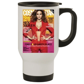 Jessica Alba Stainless Steel Travel Mug