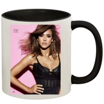 Jessica Alba 11oz Colored Inner & Handle Mug