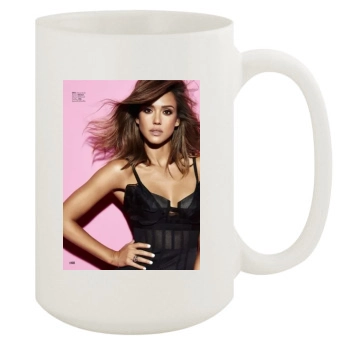 Jessica Alba 15oz White Mug