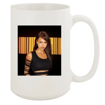 Jessica Alba 15oz White Mug