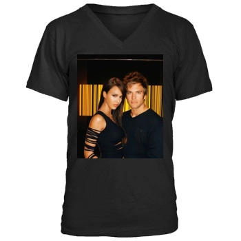 Jessica Alba Men's V-Neck T-Shirt