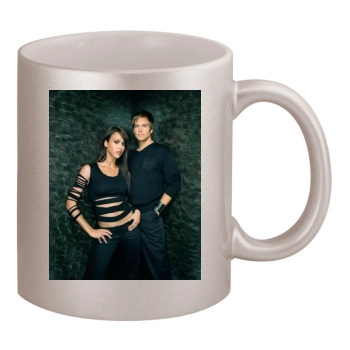 Jessica Alba 11oz Metallic Silver Mug