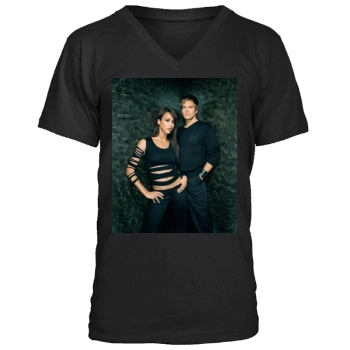 Jessica Alba Men's V-Neck T-Shirt