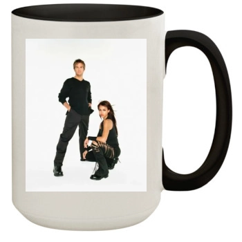 Jessica Alba 15oz Colored Inner & Handle Mug